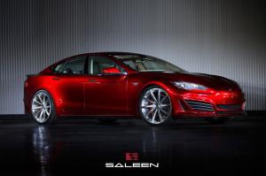 Tesla Model S FOURSIXTEEN by Saleen 2014 года